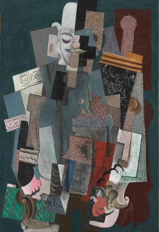 L'uomo con la pipa, 1915